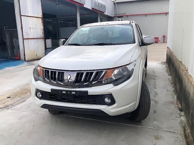 Bán Mitsubishi Triton 2.5L đời 2019, màu trắng, nhập khẩu  0