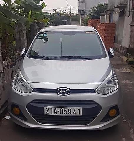 Chính chủ bán Hyundai Grand i10 1.0 MT 2014, màu bạc, nhập khẩu