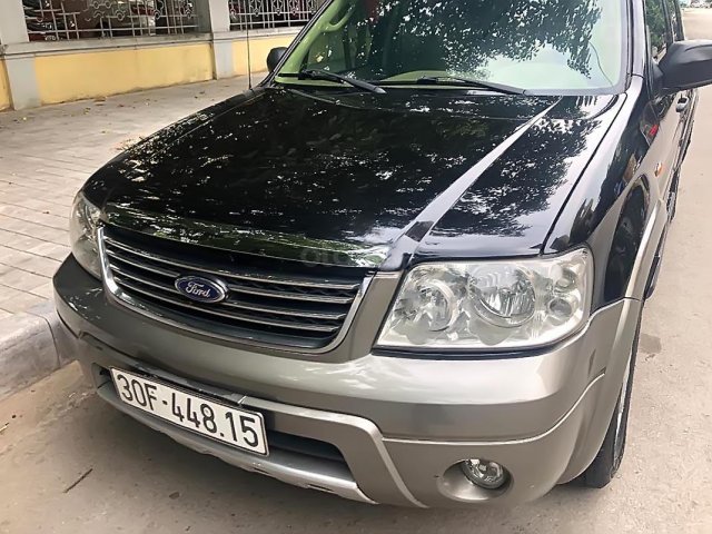 Lên đời bán xe Ford Escape 2005, màu đen, nhập khẩu0