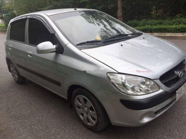 Bán Hyundai Getz năm 2010, màu bạc, xe nhập, số sàn