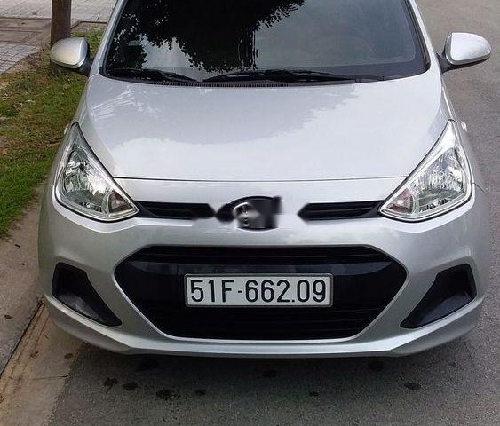 Bán Hyundai Grand i10 đời 2015, màu bạc, nhập khẩu 0