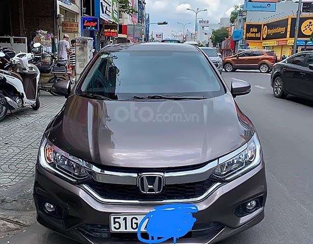 Bán Honda City 1.5 2018, màu xám