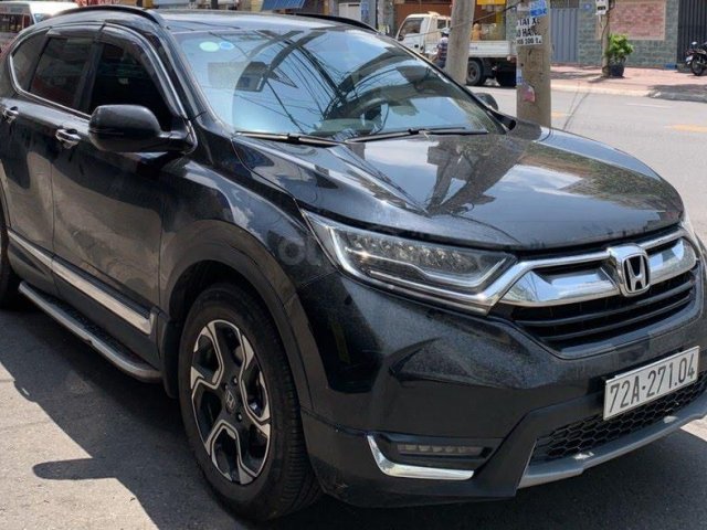 Bán ô tô Honda CR V 1.5L Tubor đời 2018, màu đen