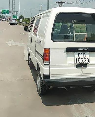 Bán xe Suzuki Super Carry Van 2017, màu trắng0