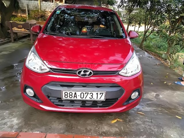 Bán Hyundai Grand i10 1.0MT đời 2014, màu đỏ, nhập khẩu  0