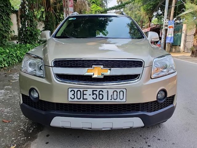 Cần bán Chevrolet Captiva LT 2.4 MT đời 2008, màu vàng như mới0