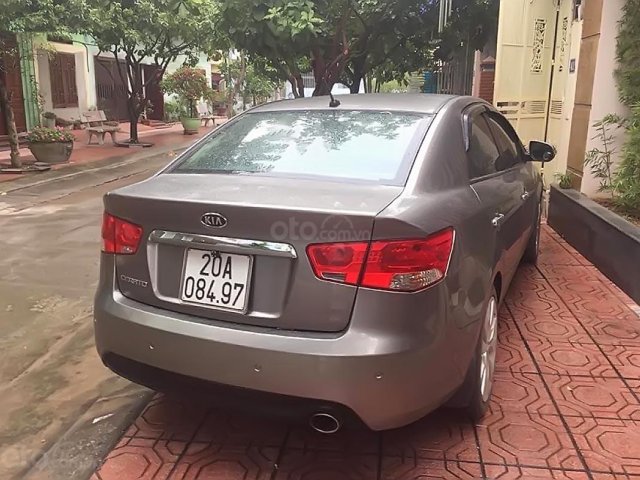 Cần bán gấp Kia Cerato 1.6 AT đời 2010, màu xám, nhập khẩu, xe nguyên bản0