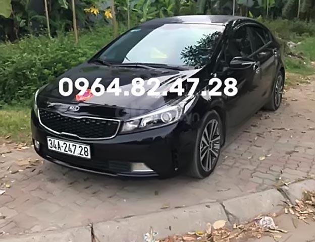 Chính chủ cần bán Kia Cerato năm 2018, màu đen, 520tr0