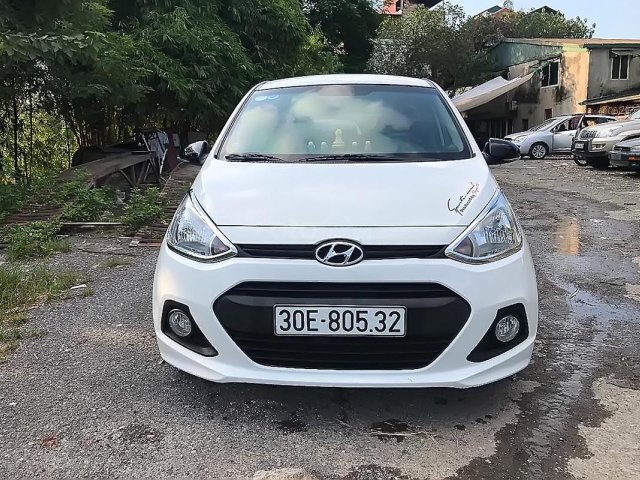 Bán Hyundai Grand i10 sản xuất 2014, màu trắng, nhập khẩu 