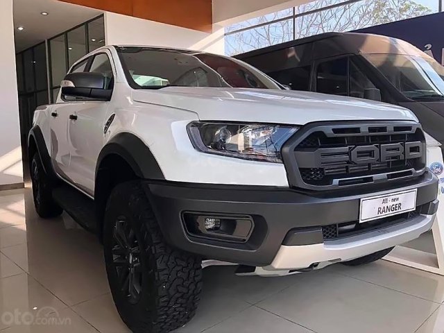 Bán xe Ford Ranger Raptor 2.0L 4x4 AT năm 2019, màu trắng, nhập khẩu nguyên chiếc