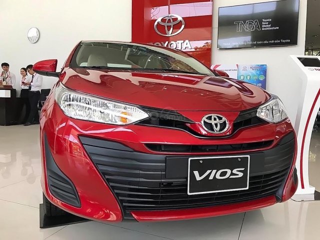 Cần bán xe Toyota Vios 1.5 E MT đời 2019, màu đỏ, giá chỉ 460 triệu0