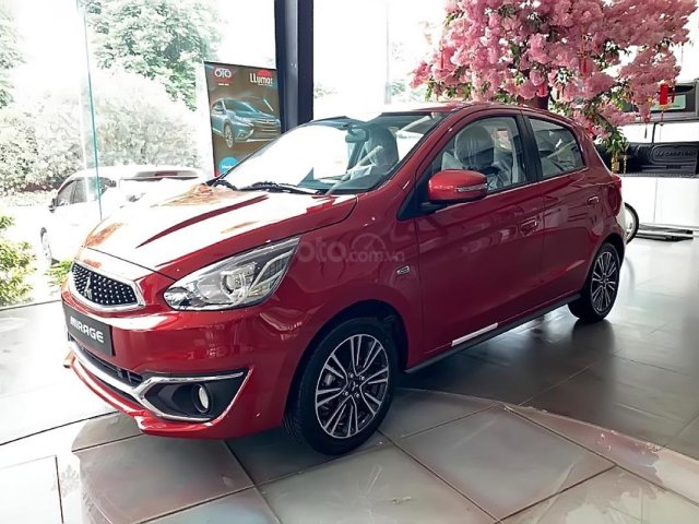 Bán ô tô Mitsubishi Mirage 1.2 CVT ECO đời 2019, màu đỏ, xe nhập