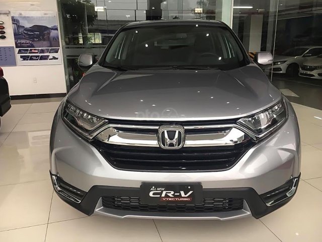 Bán Honda CR V L đời 2019, màu xám, nhập khẩu  0