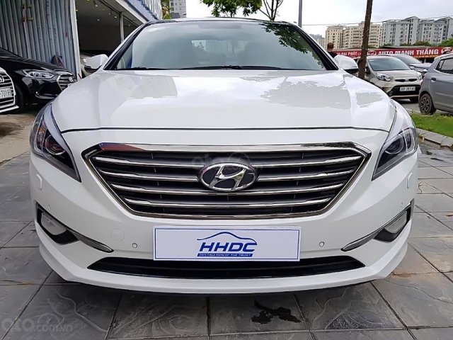 Bán Hyundai Sonata đời 2016, màu trắng, nhập khẩu nguyên chiếc0