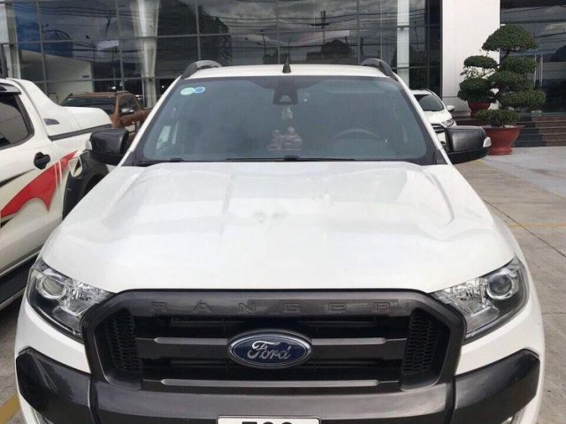 Bán xe Ford Ranger Wildtrak 3.2 2016, màu trắng, nhập khẩu nguyên chiếc 0