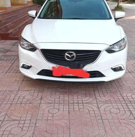 Cần bán gấp Mazda 6 2.5AT đời 2015, màu trắng chính chủ