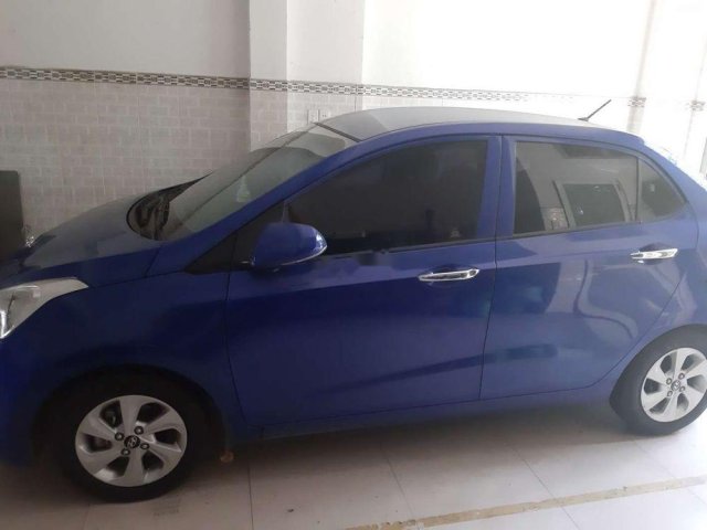 Bán ô tô Hyundai Grand i10 đời 2018, màu xanh lam0