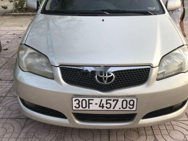 Cần bán lại xe Toyota Vios sản xuất 2007, màu bạc chính chủ0