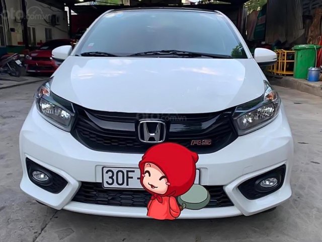 Cần bán lại xe Honda Brio RS năm sản xuất 2019, màu trắng, xe nhập chính chủ, giá chỉ 470 triệu0