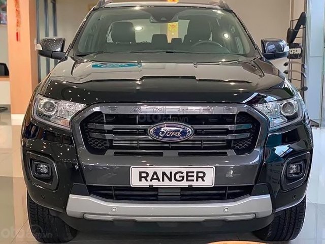 Cần bán xe Ford Ranger Wildtrak 2.0L 4x4 AT năm sản xuất 2019, màu đen, nhập khẩu nguyên chiếc0