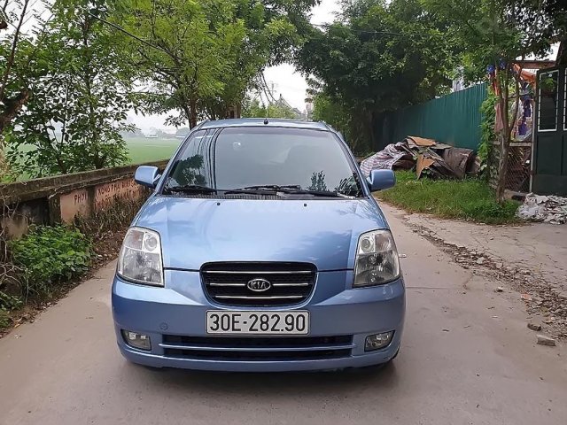 Bán xe Kia Morning SLX 1.0 AT đời 2007, màu xanh lam, xe nhập0