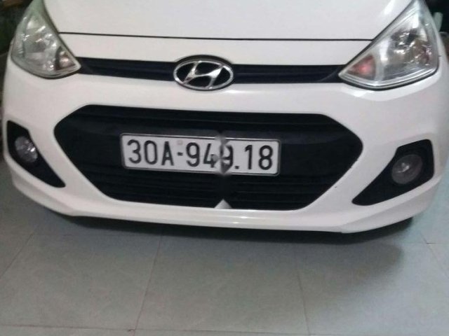 Cần bán Hyundai Grand i10 sản xuất năm 2015, màu trắng, xe nhập, giá 265tr0