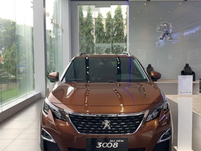 Bán xe Peugeot 3008 sản xuất năm 2019, màu nâu0