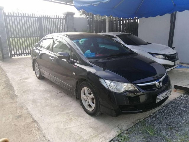 Cần bán xe Honda Civic đời 2007, màu đen, nhập khẩu0