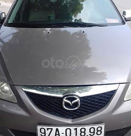 Bán Mazda 6 năm sản xuất 2004, màu xám, giá 185tr