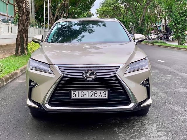 Cần bán Lexus RX 350 2017, màu vàng, nhập khẩu0