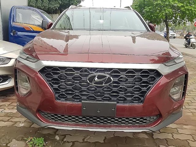 Bán xe Hyundai Santa Fe 2.2L HTRAC đời 2019, màu đỏ0