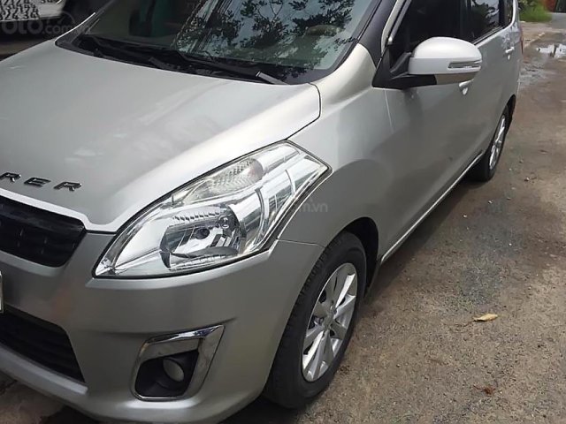 Bán Suzuki Ertiga 1.4 AT đời 2016, màu bạc, xe nhập số tự động0