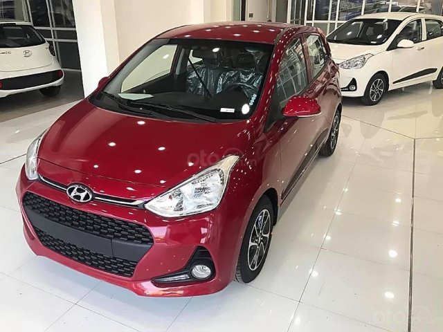 Bán Hyundai Grand i10 1.2 AT 2019, màu đỏ0