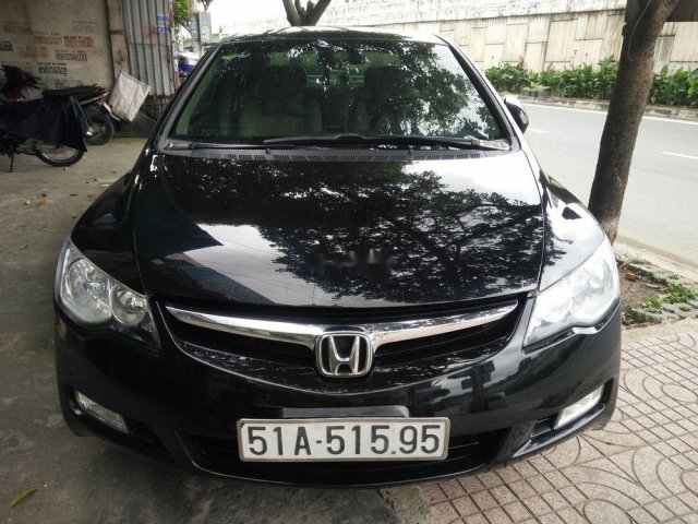 Bán Honda Civic năm 2008, màu đen, 340tr0