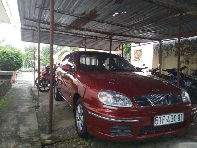 Bán Daewoo Lanos năm sản xuất 2005, màu đỏ, chính chủ0