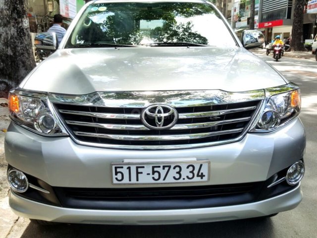 Bán Toyota Fortuner 2.7 máy xăng, đời 2015, mới 98%, ngay chủ đứng tên. LH 0917174050 Thanh0