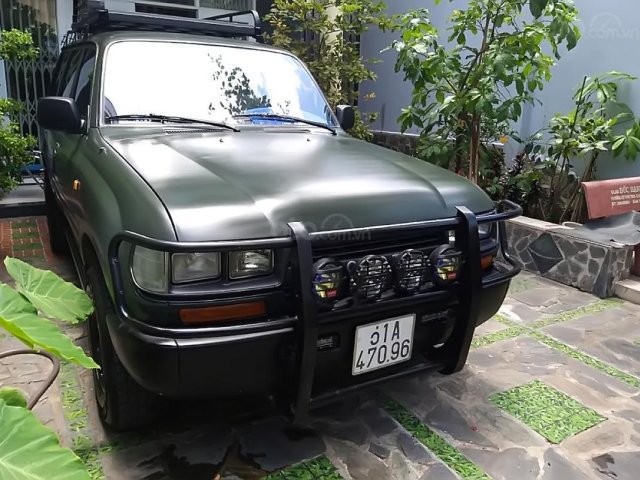 Bán xe Toyota Land Cruiser V6 4700 1994, màu xanh lục, xe nhập số sàn0