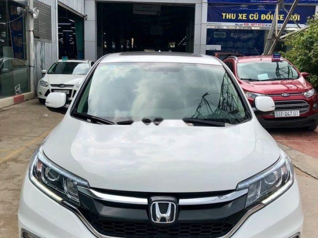 Bán Honda CR V sản xuất năm 2015, màu trắng, nhập khẩu 0