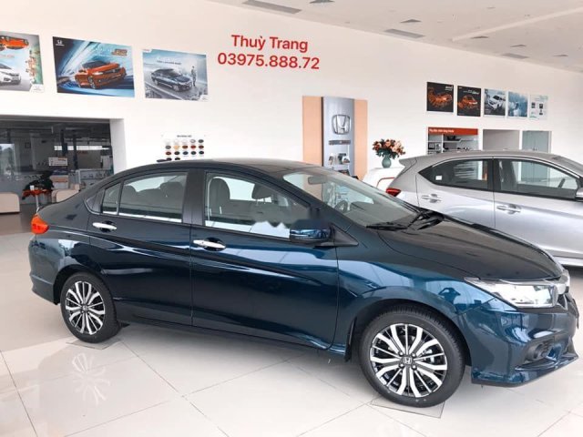 Bán xe Honda City năm sản xuất 2019, màu xanh lam, xe nhập, mới 100%0