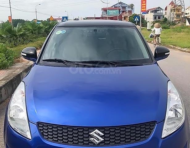 Bán xe cũ Suzuki Swift năm 2014, màu xanh lam0