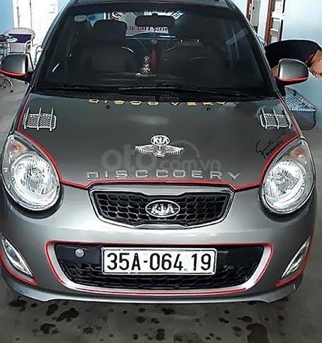 Bán xe Kia Morning SX 1.1 MT Sport đời 2011, màu xám0