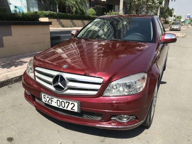 Cần bán gấp Mercedes C200K đời 2007, màu đỏ