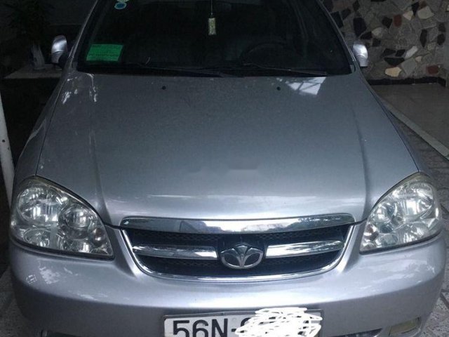 Cần bán Daewoo Lacetti sản xuất 2008, màu bạc, xe gia đình