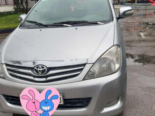 Bán Toyota Innova V sản xuất năm 2008, màu bạc, nhập khẩu 0