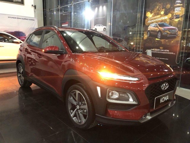 Bán Hyundai Kona 2.0 đặc biệt sản xuất 2019, màu xanh lục, giá 669tr0