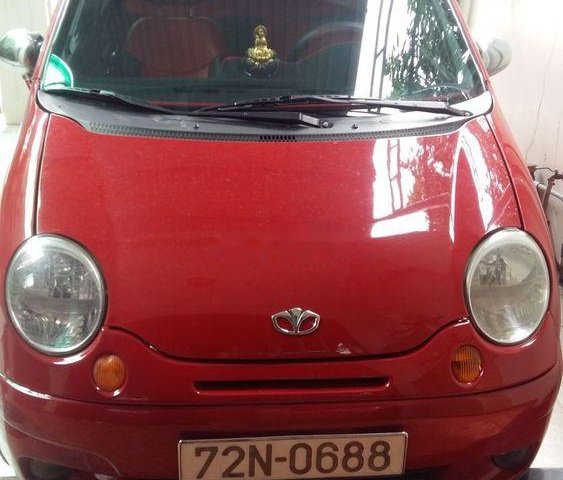 Bán ô tô Daewoo Matiz sản xuất 2004, màu đỏ, 100tr