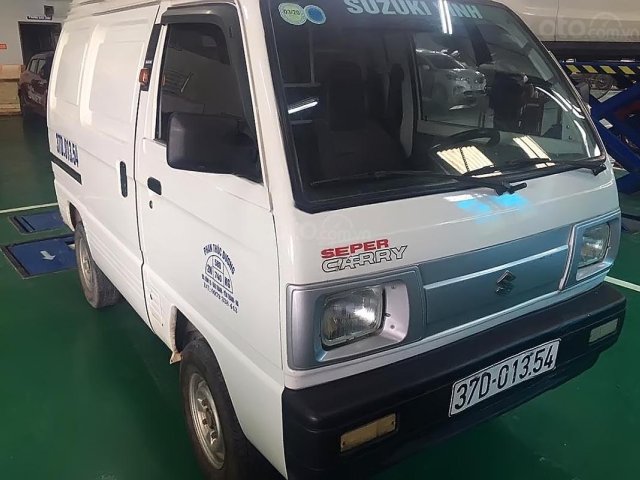 Bán Suzuki Super Carry Van đời 2015, màu trắng, giá chỉ 163 triệu