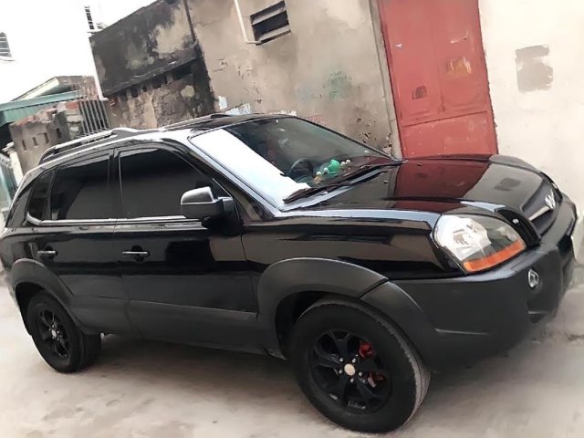 Cần bán Hyundai Tucson đời 2009, màu đen, nhập khẩu  0