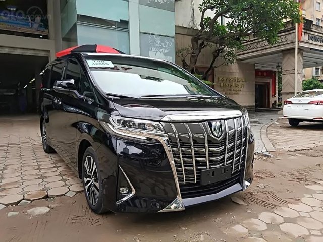 Bán ô tô Toyota Alphard năm sản xuất 2019, màu đen, xe nhập0