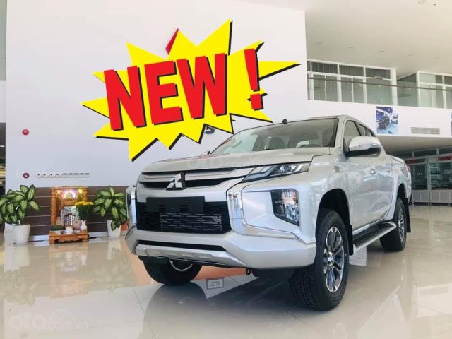 Bán tải Mitsubishi Triton 2.4D 4x2 Mivec New 2019- KM hấp dẫn bất ngờ, LH ngay 09090766220